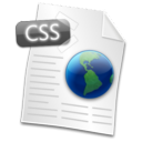Filetype CSS icon